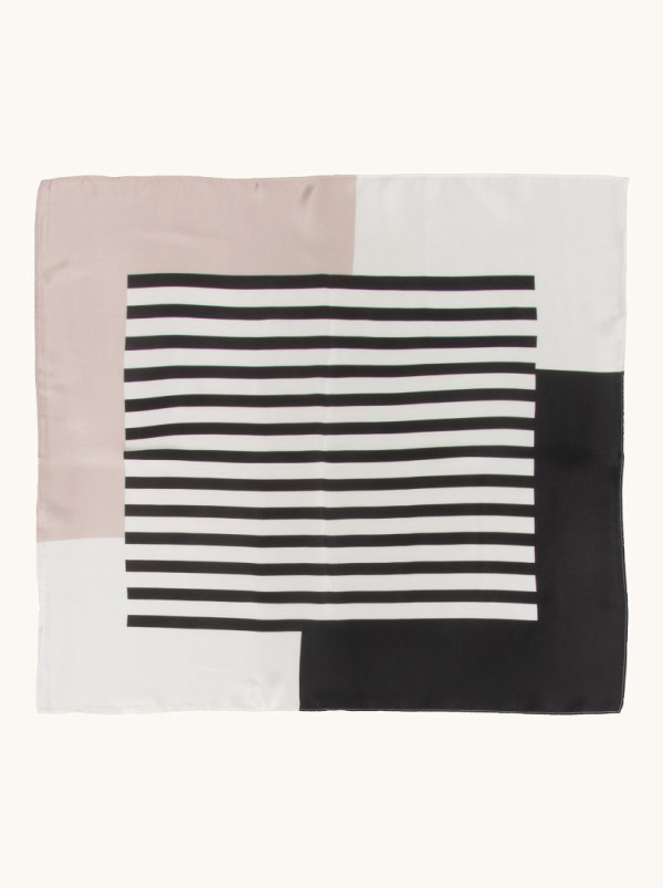 ALBA silk scarf 70x70 cm PREMIUM