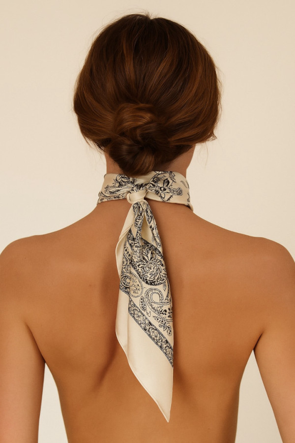 Apaszka jedwabna Szept Jedwabiu 68x68 cm