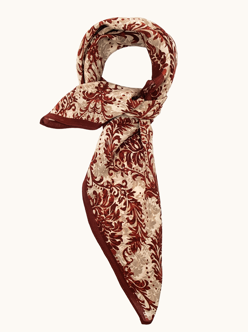 Apaszka jedwabna AMARENA 70x70 cm PREMIUM  zdjęcie 3